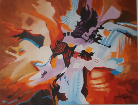 Dislocation. 116x89cm