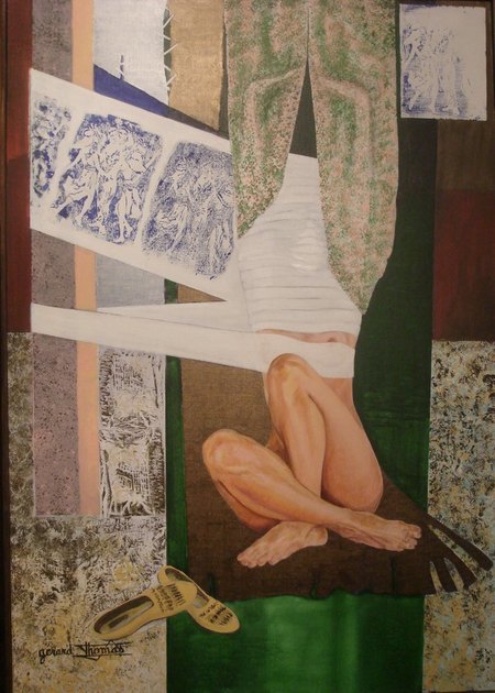 Les balerines - huile -sur toile - 81x116