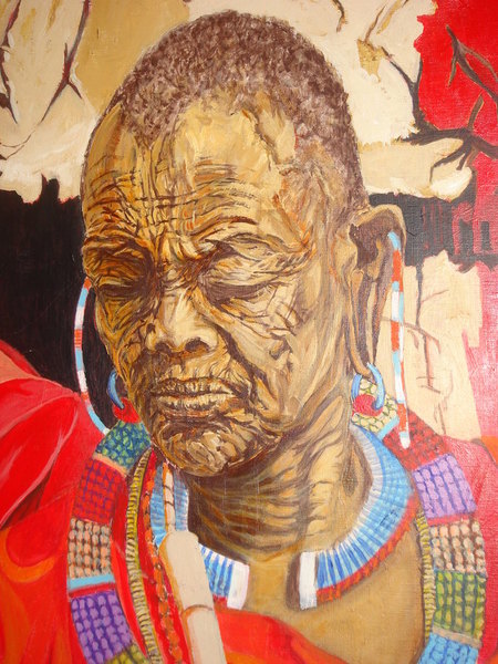 Maissai, m&eacute;re - d&eacute;tail