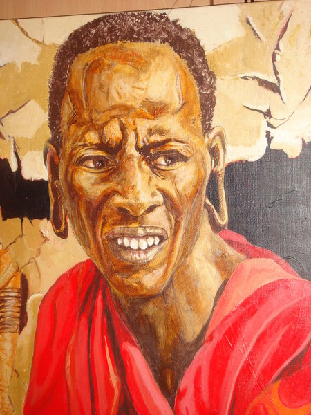 Massai, fils - d&eacute;tail