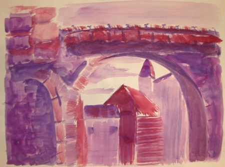 Etude - paysage 60x40