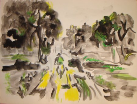 Etude - paysage 60x40