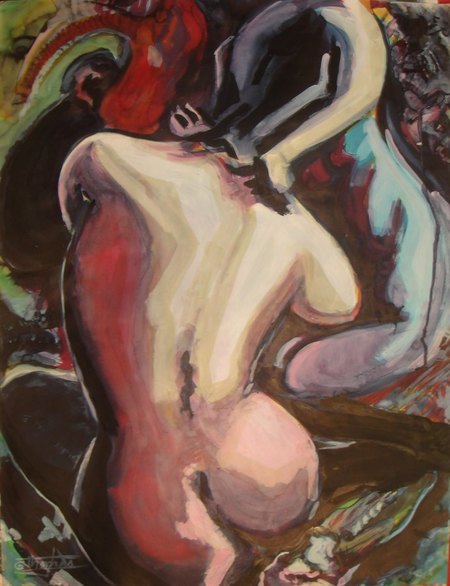 Etude - pose  60x40