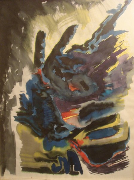 Etude abstraction 60x40